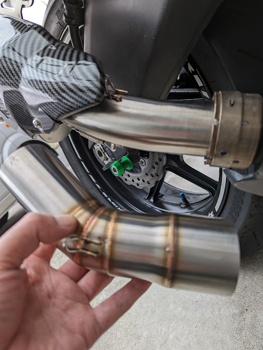 中間パイプ（カワサキ ZX-10R）by たかくん67 - みんカラ