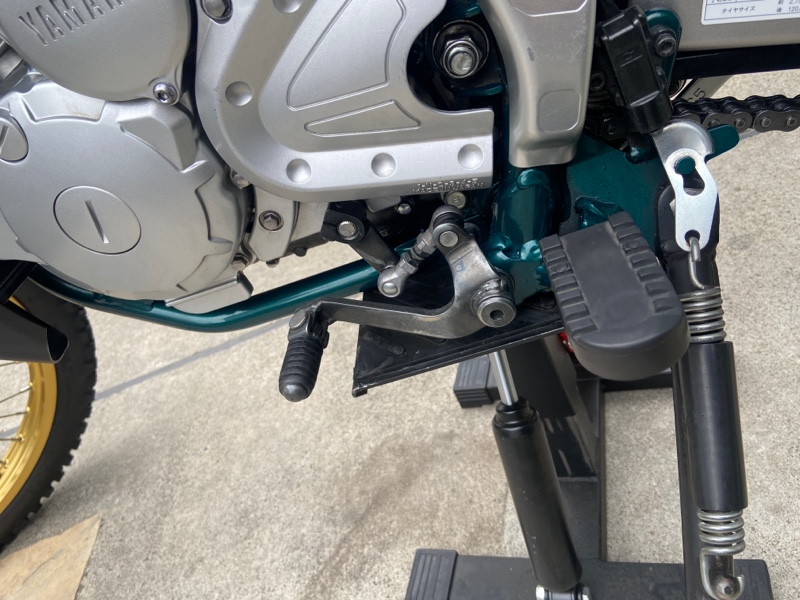 リアサスペンションメンテナンス（ヤマハ セロー250ファイナル