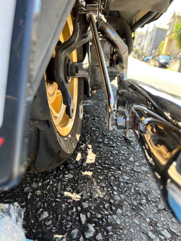 アメリカンクラシックマフラーシングル（ホンダ フュージョン）by