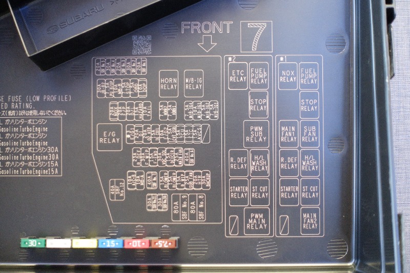 ヒューズ交換（マジカルヒューズ・ナノブラック）（スバル WRX S4・VBH