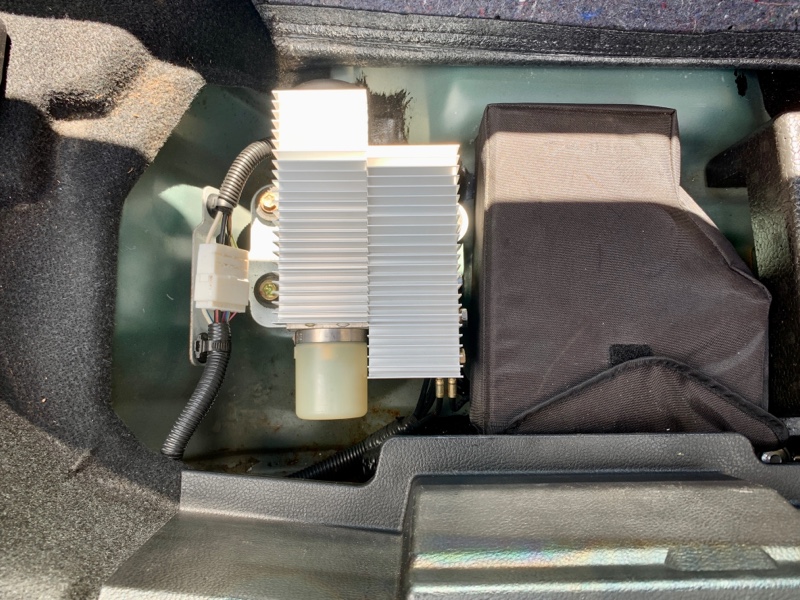 メタルトップルーフコントロールユニットの移植手術^ ^（ダイハツ