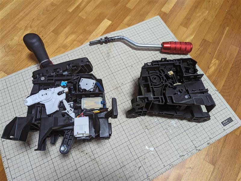 5AGS フロアーシフト その1（スズキ アルト ターボRS・HA36S）by 丸山