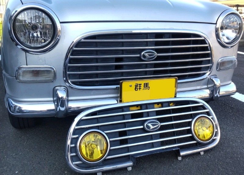 フォグ付フロントグリルへ交換（ダイハツ ミラジーノ・L700/710系）by