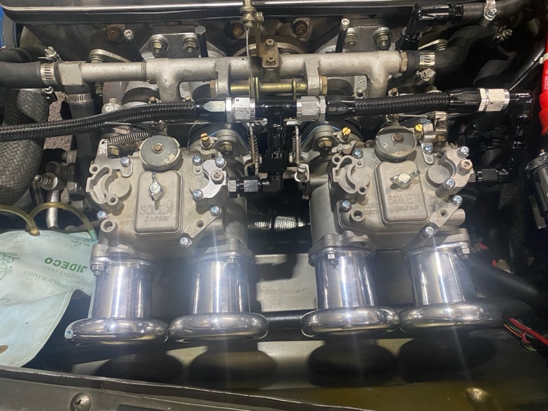 ダットサンフェアレディ SR311 キャブオーバーホール3 サス交換（日産