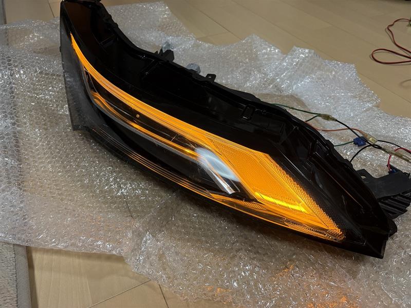 ウインカーポジション（シーケンシャル・アンバー）（日産