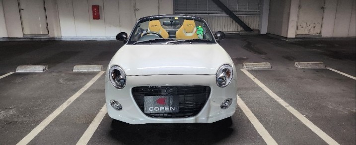 ヘッドライトインナーブラック化（オッドアイ）（ダイハツ コペン