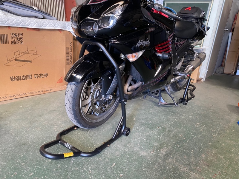 フロントフォークオイル漏れ修理（カワサキ ZZR1400）by 悪魔のZ(4