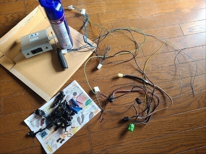 JA22電動パワステの配線をJA11へポン付けで流用できるようにしてみよう