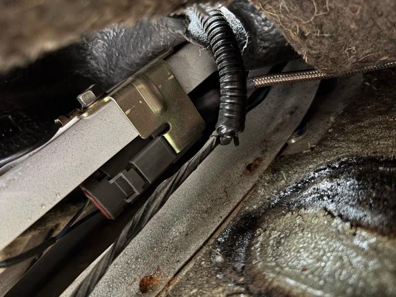 排気温度センサー、カプラー抜き。追記（日産 180SX・RS13/KRS13型）by