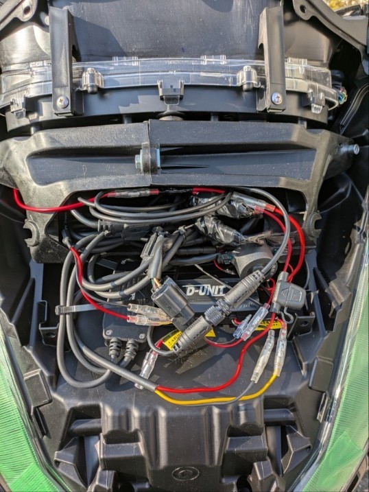 フォグランプ設置_カエディアKDR-K10-W15（ホンダ PCX）by はーくん