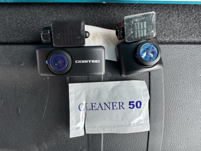 コムテック ミラー型ドライブレコーダー AZDR48 取り付け（ホンダ