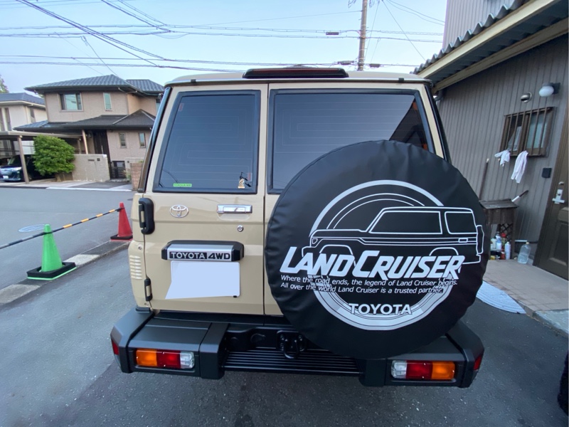 再再販ランクル70テールレンズ復活（トヨタ ランドクルーザー70・GDJ