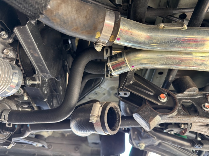 インタークーラー、パイピング交換（スズキ エブリイ・DA17）by よっ