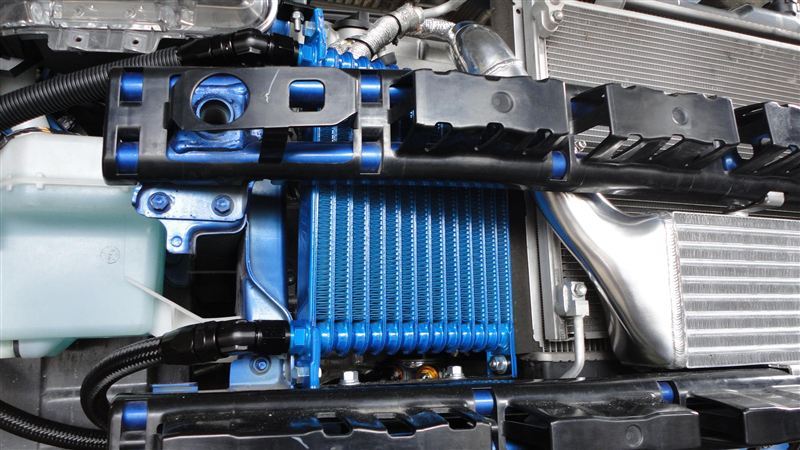 TRUST GReddy オイルクーラーキット(スタンダードタイプ) のパーツ