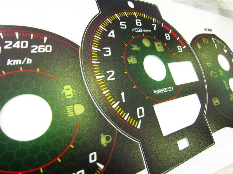 メーターゲージパネル CYBER STORK(サイバーストーク)のメーターパネル