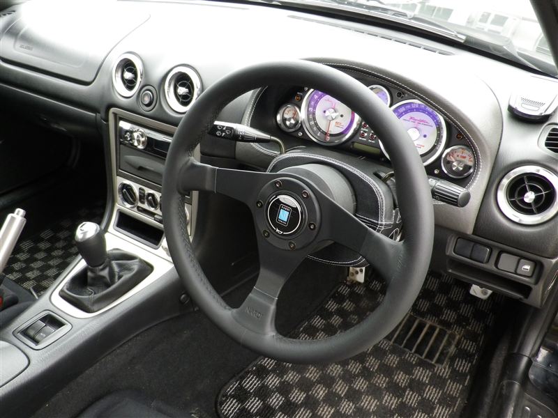 NARDI Gara GARA3 TYPE0 ブラックレザー＆ブラックスポーク のパーツ