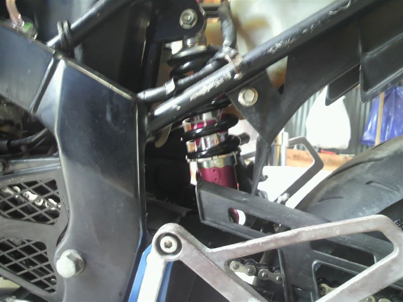 RSリップス タイプ4リヤショック のパーツレビュー | NSR50(ドライダー