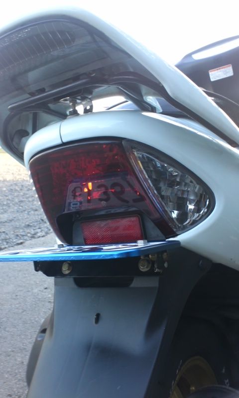 ホンダ(純正) ZX純正 ｽﾓｰｸﾃｰﾙ のパーツレビュー | Live Dio ZX (ライブ