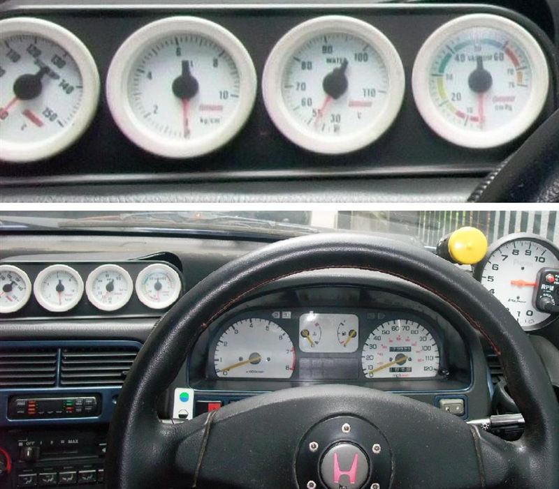 OMORI / 大森メーター 男の職場 !? 4連メーター のパーツレビュー