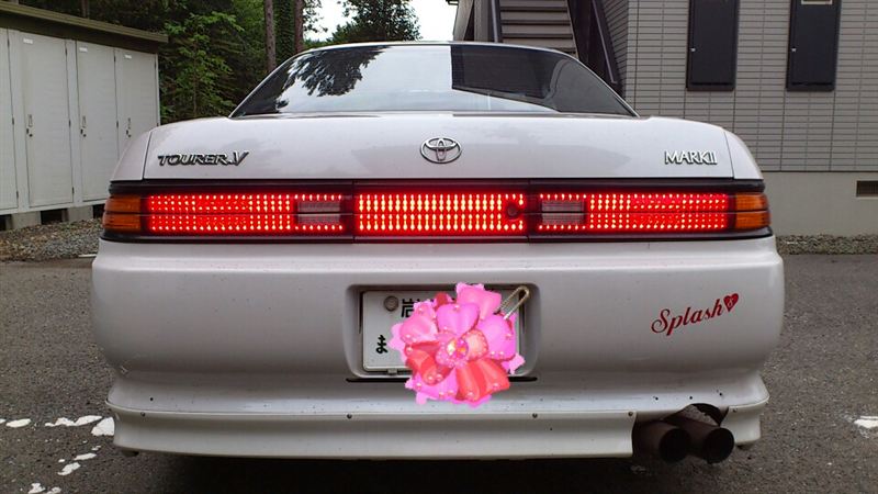 オリジナル 自作フルLEDテール のパーツレビュー | マークII(ここみん