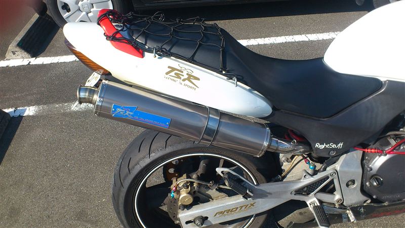 TSR チタンスリップオンマフラー のパーツレビュー | ホーネット250