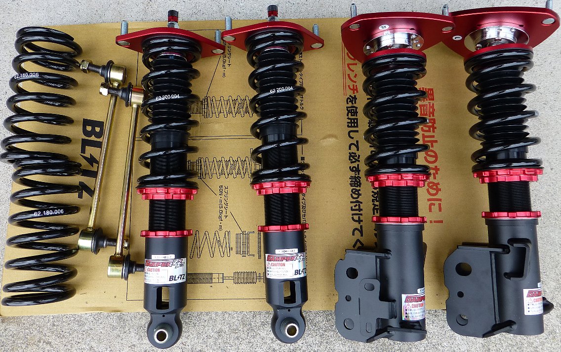 BLITZ DAMPER ZZ-R 車高調 レクサス LS460 BLITZ ブリッツ 車高調