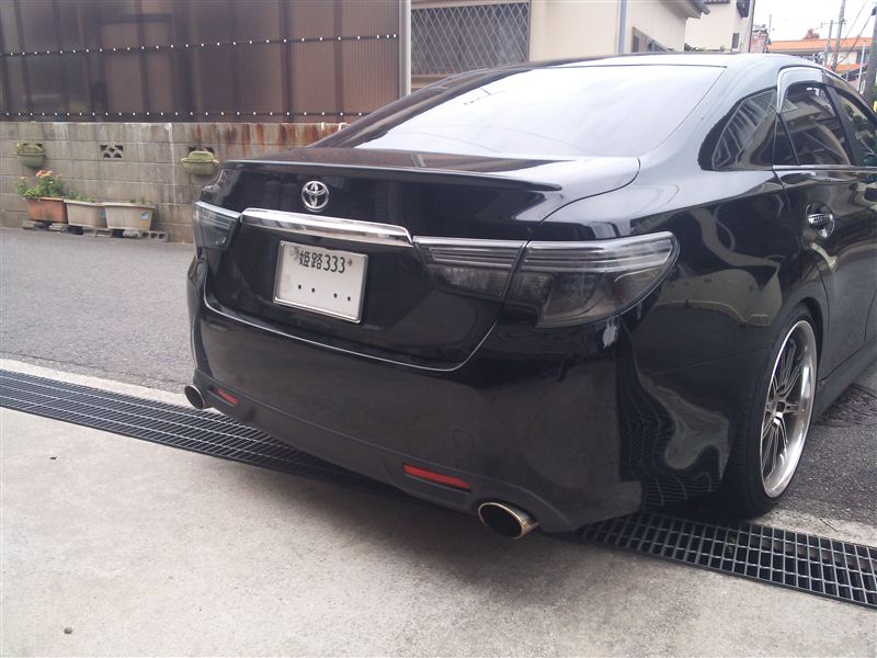 トヨタ(純正) G's用純正テールランプ のパーツレビュー | マークX