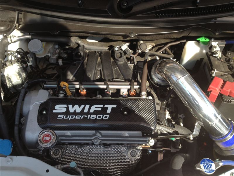 L'aunsport JWRC CUSTOM プラグカーボンカバーZC32S 型専用 のパーツ