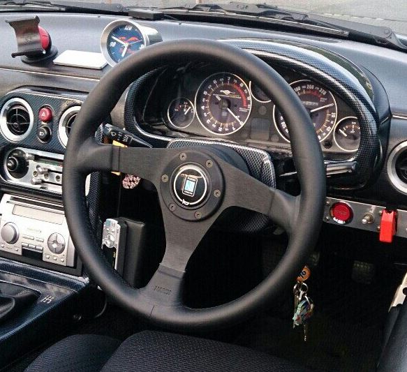 NARDI Gara GARA3 TYPE0 ブラックレザー＆ブラックスポーク のパーツ