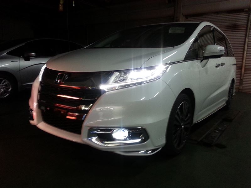 ホンダ(純正) LEDフォグライト のパーツレビュー | オデッセイ(mizuna