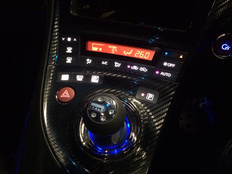 30 プリウス LED 打ち替え済 エアコンパネル ZVW30プリウス 前期