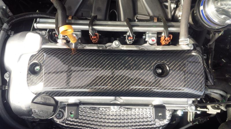 zc32s】L'aun sport カーボンプラグカバー ラ・アンスポーツ スズキ