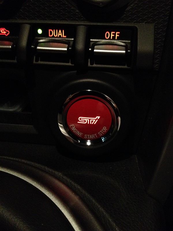 STI プッシュエンジンスイッチ のパーツレビュー | BRZ(よねちゃーん