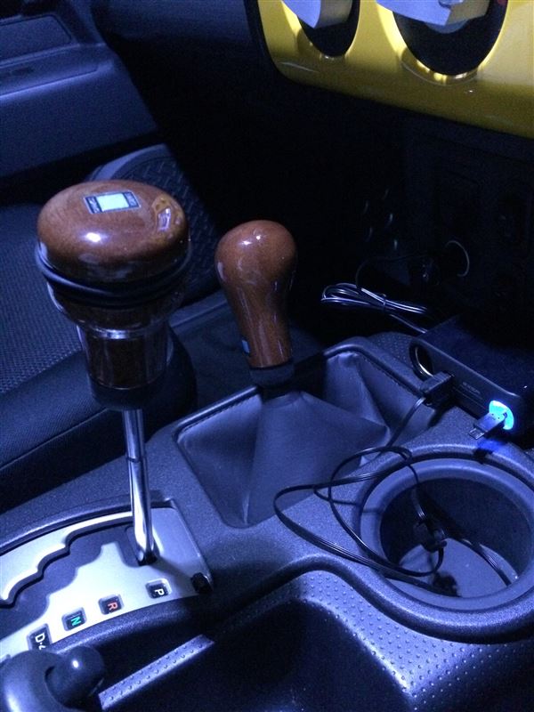 NARDI ウッドシフトノブ のパーツレビュー | FJクルーザー(もっさん