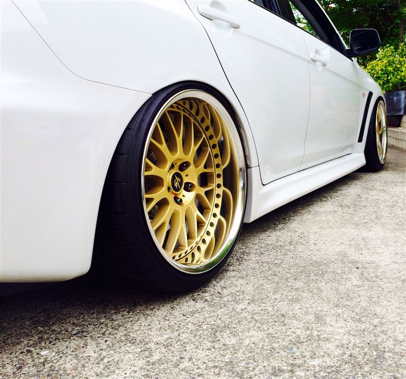 WORK VS XX のパーツレビュー | ランサーエボリューションX(RAW LIKE