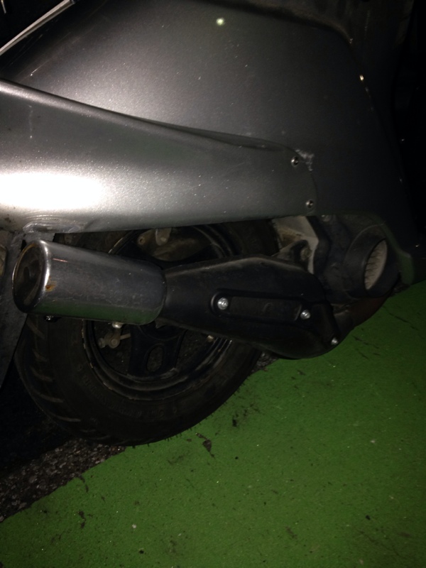 ホンダ純正 DJ-1純正マフラー のパーツレビュー | スーパータクト(ふ