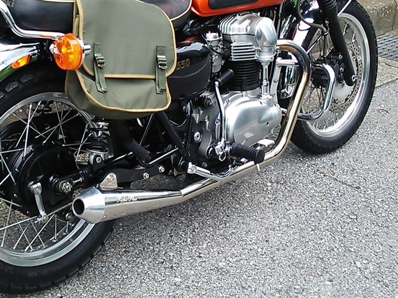 Peyton Place ノートンタイプスリップオンマフラー のパーツレビュー