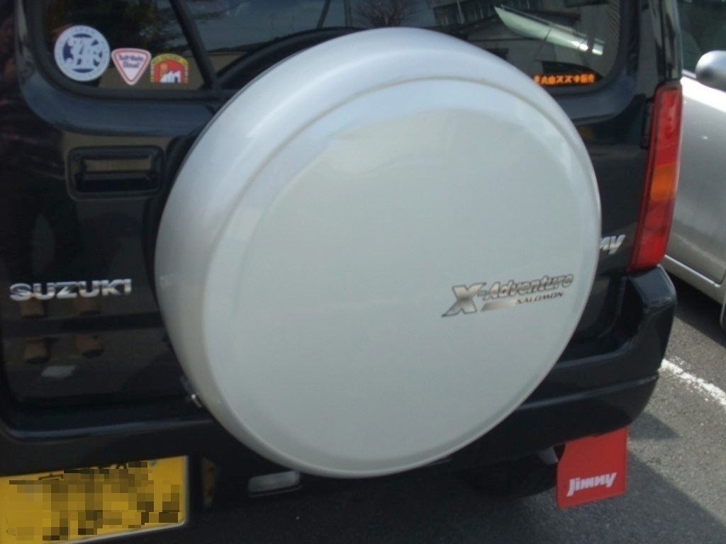 ジムニーJB23ランドベンチャー スペアタイヤカバー ジムニーランド