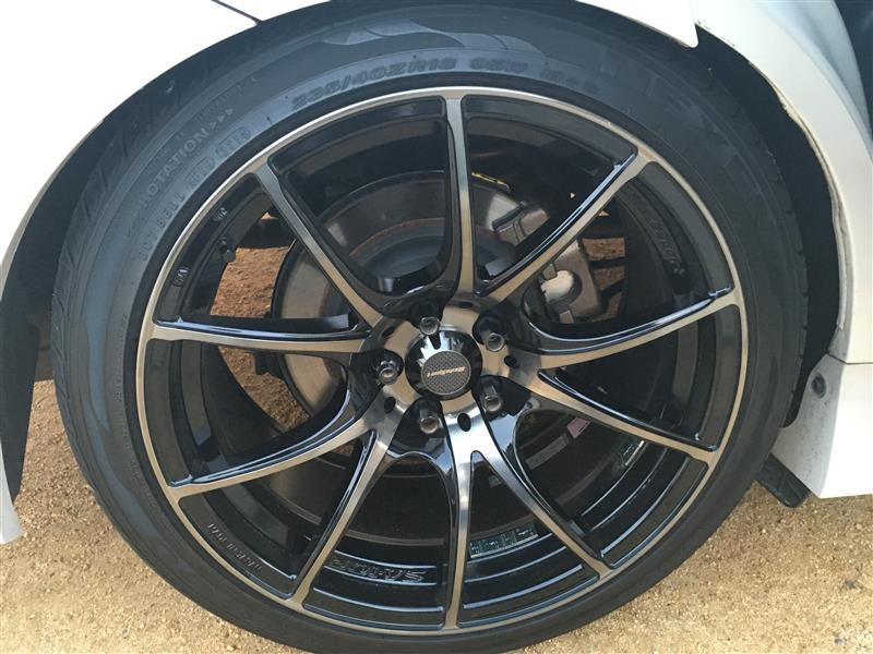 Weds WedsSport SA-10R 18インチ のパーツレビュー | ウィッシュ(黒飴
