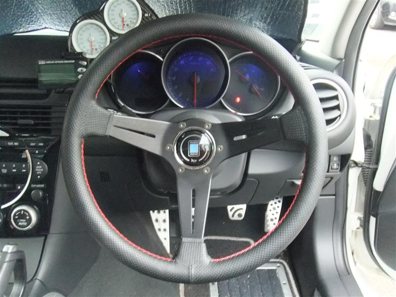 NARDI CLASSIC LEATHER SPORTS TYPE ラリー パンチングレザー レッド