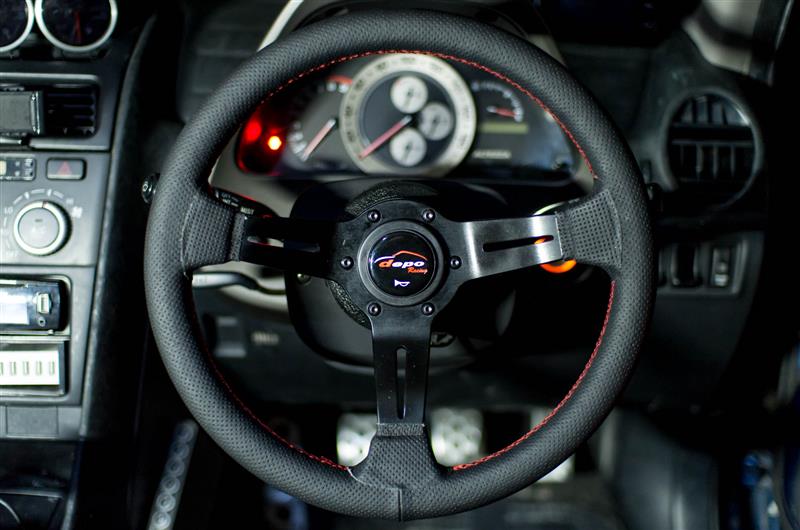 DEPO RACING ディープコーンステアリング 33Φ のパーツレビュー