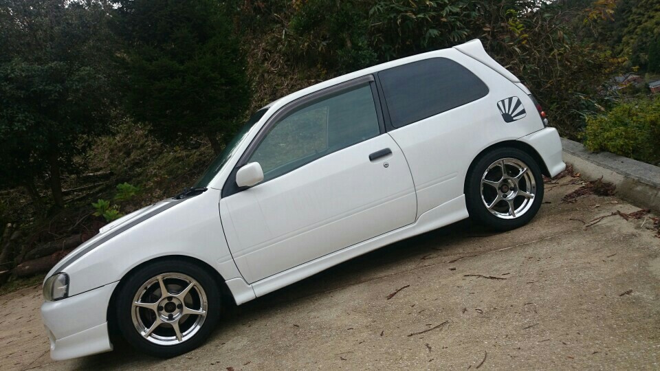 Buddy Club P1レーシング。7j+38 のパーツレビュー | スターレット