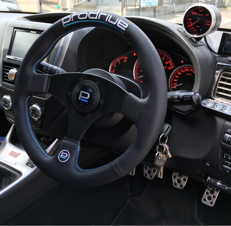 Prodrive SPORTS STEERING WHEEL のパーツレビュー | インプレッサ WRX