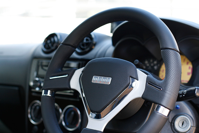 momo Millenium Evo (350mm) のパーツレビュー | コペン(ねこえもん