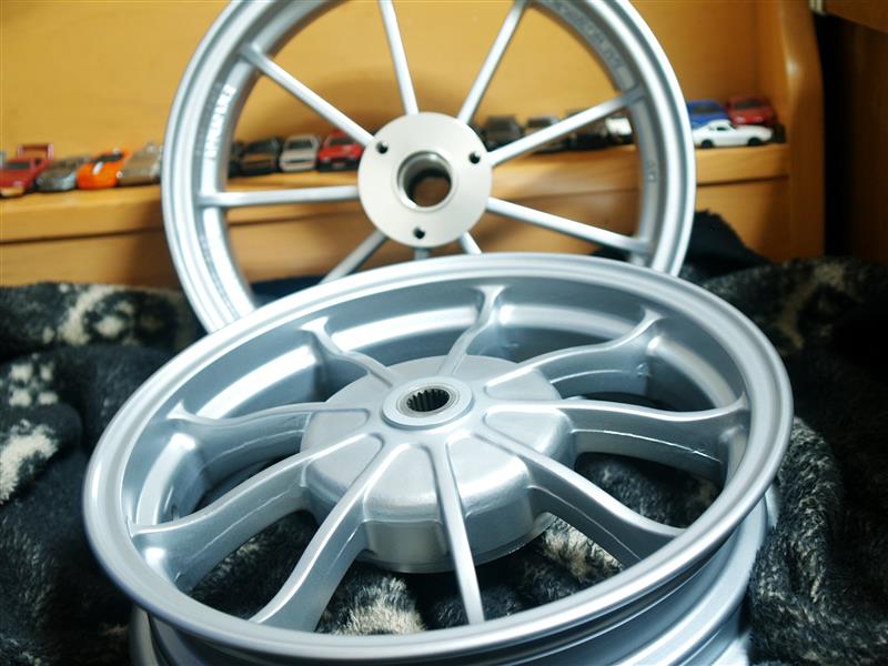 RPM(キタコ) 12インチ アルミホイール のパーツレビュー | アドレス