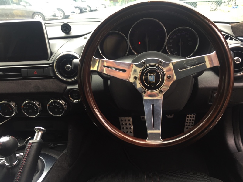 NARDI CLASSIC WOOD ウッド＆ポリッシュスポーク のパーツレビュー