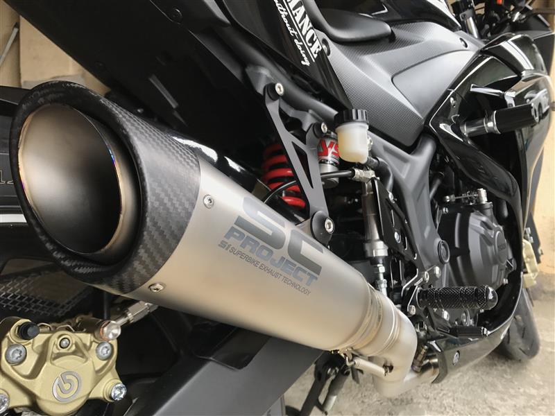 SC PROJECT S1 フルエキゾースト のパーツレビュー | YZF-R25(sho01