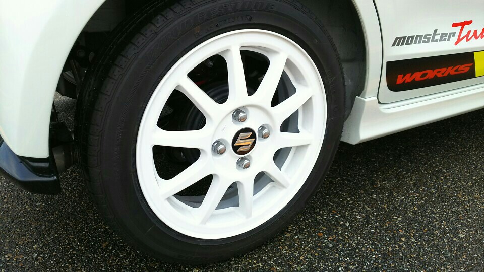 スズキ(純正) スズキ純正アルミホイール のパーツレビュー | アルト