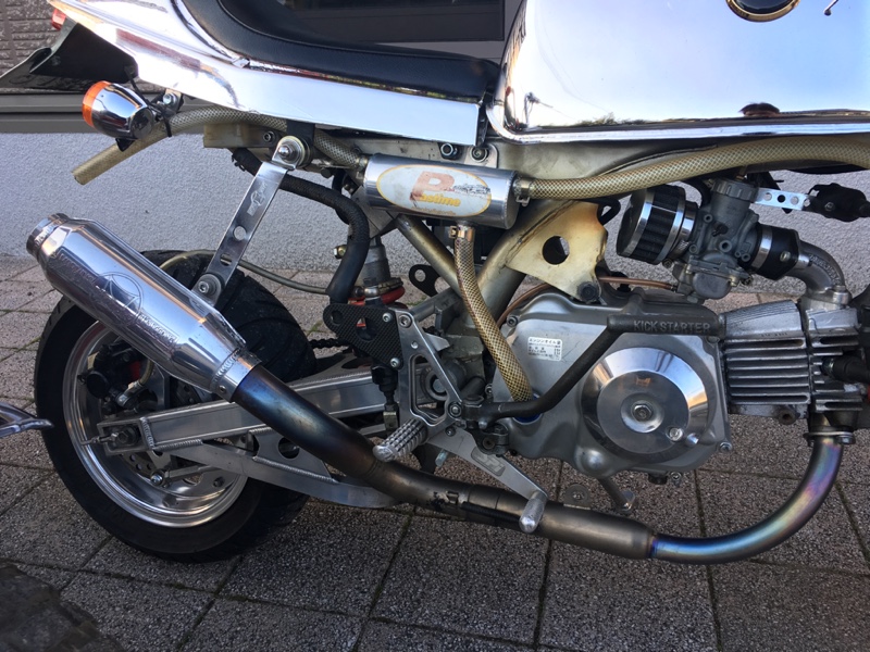 モリワキ モナカ缶チタンマフラー のパーツレビュー | ゴリラ(モンキー