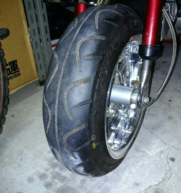 GM-MOTO KEPSPEED製 10インチ4J ワイドホイール のパーツ